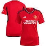 Adidas Manchester United 2023/24 Womens Home Shirt - Red M