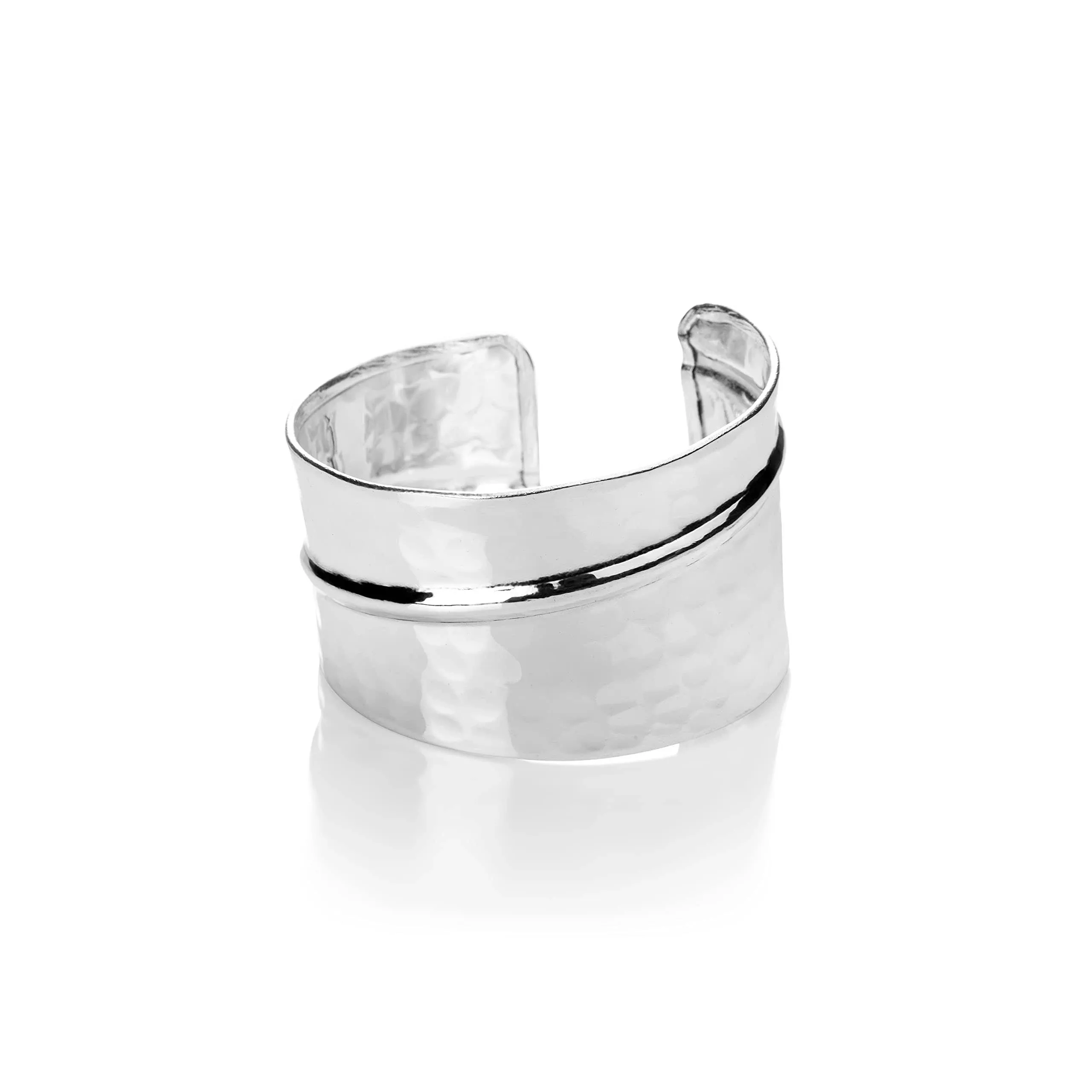 Charlie Paige Cuff Bracelet for Women | Nefriti Open Cuff Bracelet Bangle