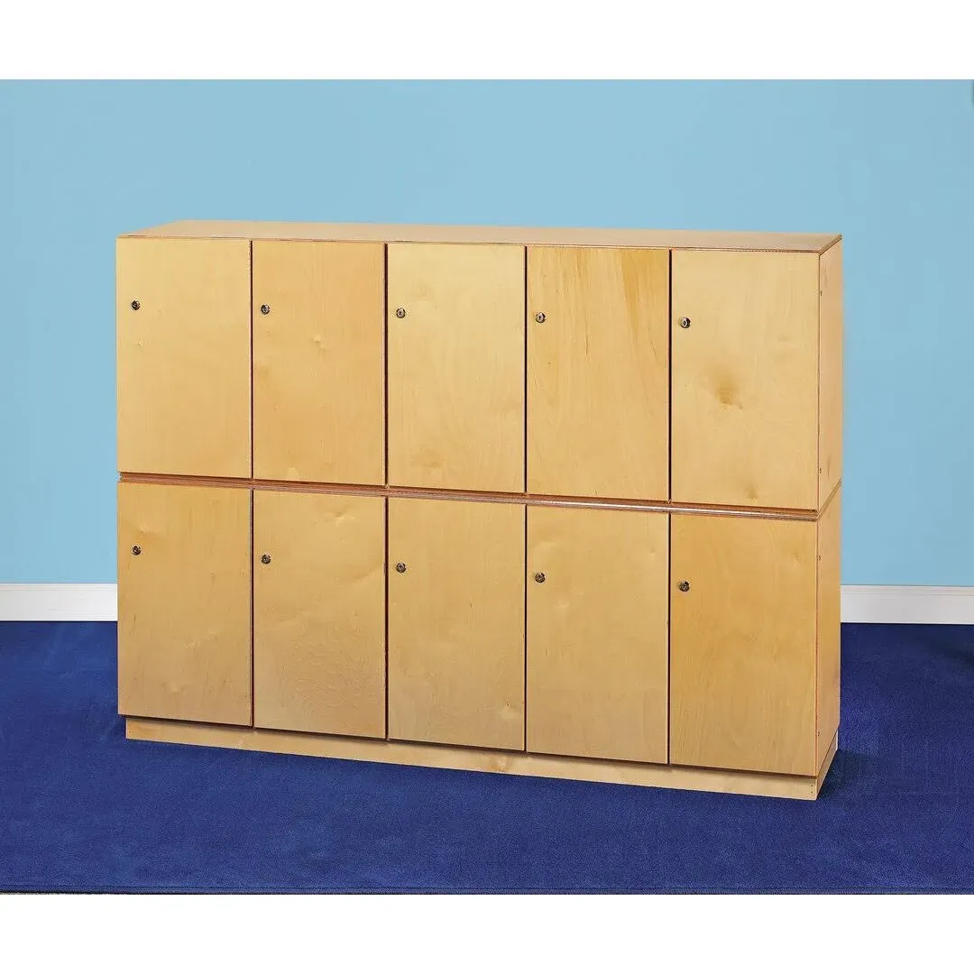 Childcraft 5-Section Stacking-Locking Storage Locker