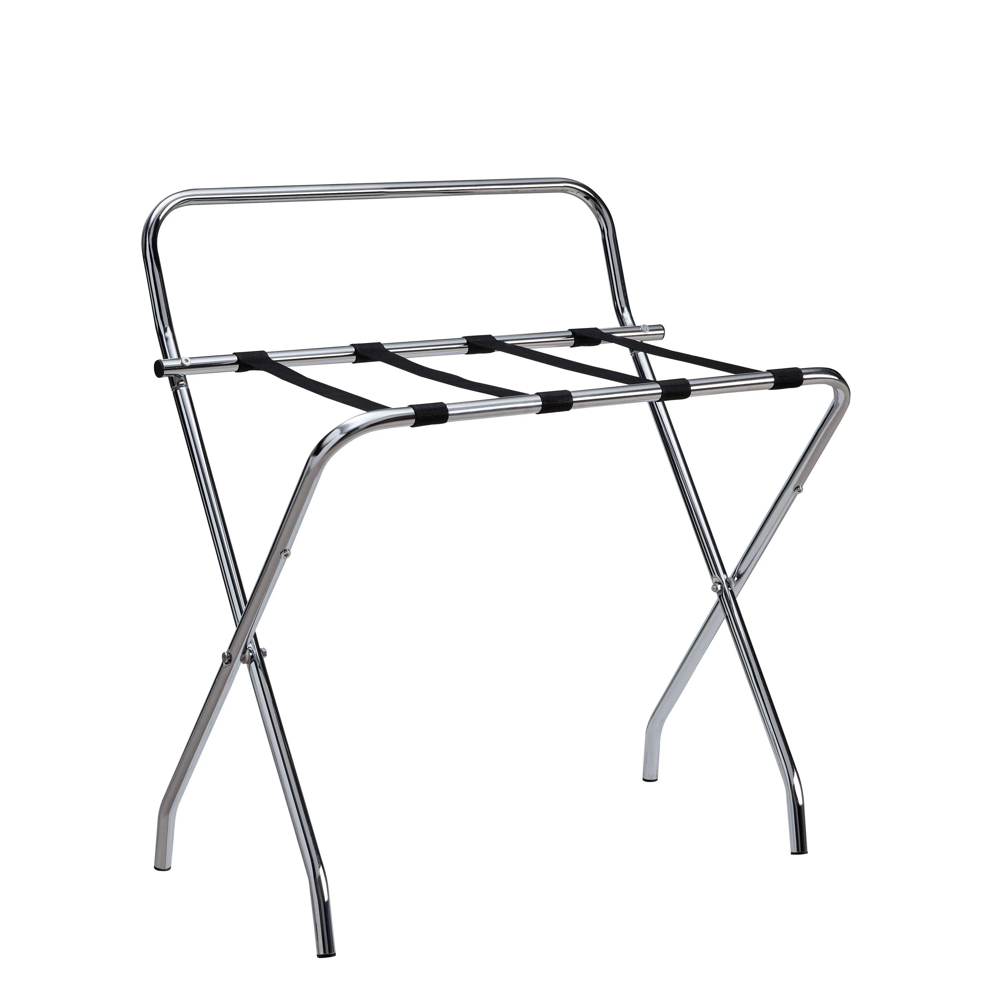 Inroom Furniture LRK164 Luggage Rack, Chrome