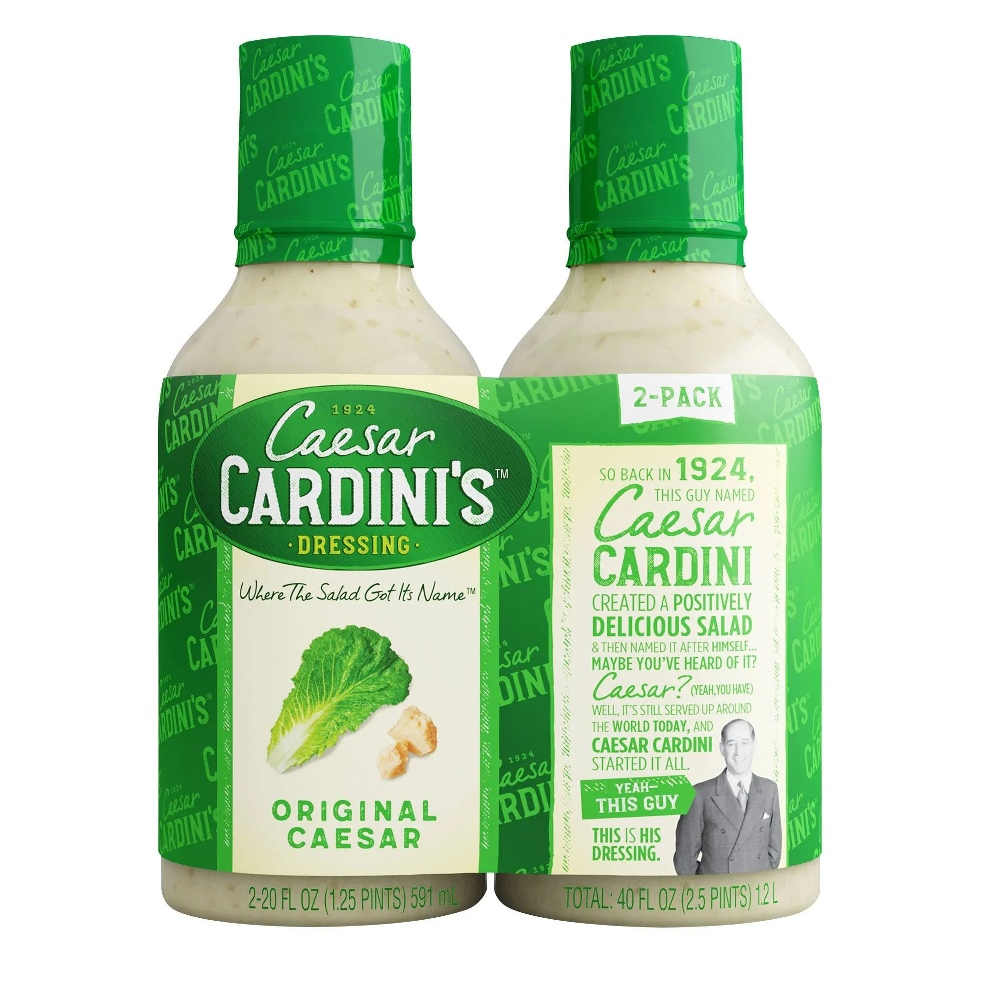 Cardini&#039;s Caesar Original Salad Dressing, 12 oz