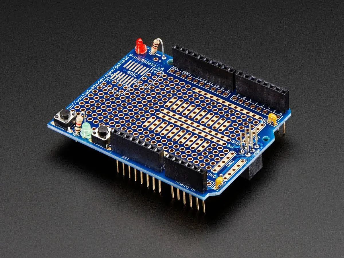 Adafruit Proto Shield - Stackable Version R3 (Arduino Compatible)