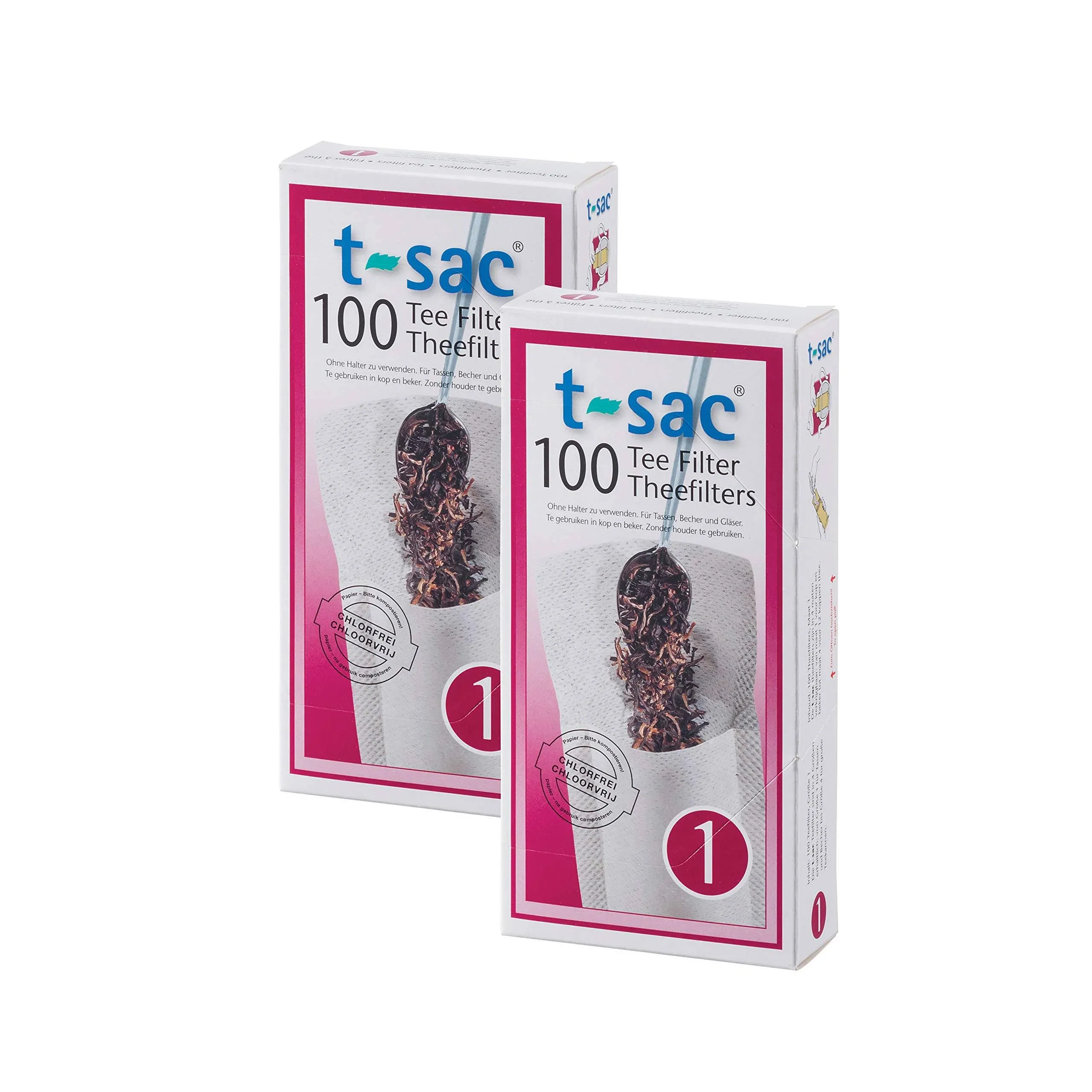 T-sac Tea Filter Bags Disposable Tea Infuser