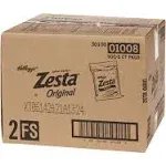 Keebler Zesta Saltine Crackers Case of 500 Packages - 2 Crackers Per Package