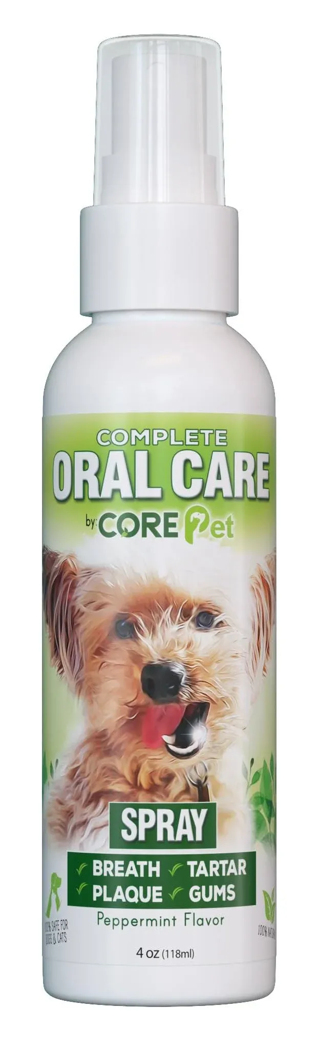 Oral Care Peppermint Spray 4 oz