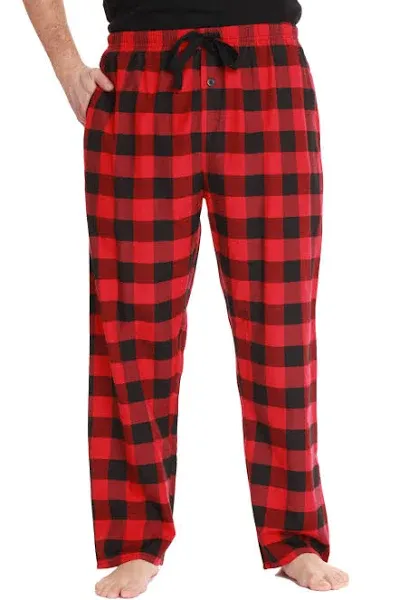 #followme Plaid Men’s Pajama Pants PJ Bottoms for Sleeping and Lounge Wear