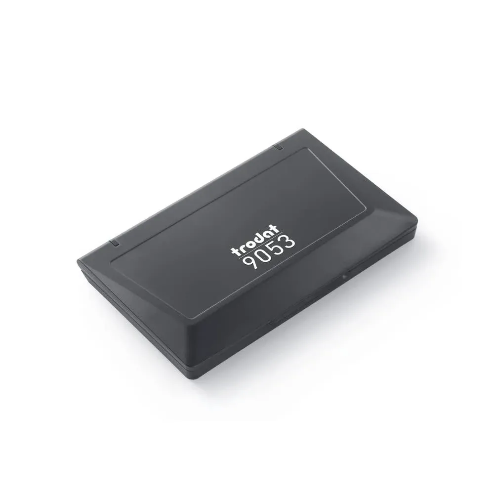 Trodat Ink Pad Business Stamp Pad, Black (Trodat 9053 Black Stamp Pad)