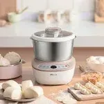 Bear HMJ-A50B1 Dough Maker with Ferment Function, Microcomputer Timing, Face-up Touch Panel, 4.5Qt, 304 Stainless Steel