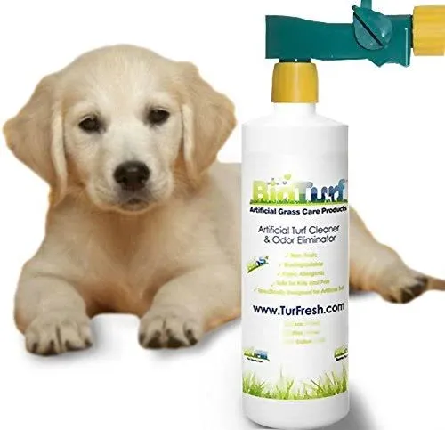 BioS+ Artificial Turf Pet Odor Eliminator - Organic, Non-Toxic, Enzyme Concentrate - Safe for Use Around Kids, Pets, & Plants, 32oz