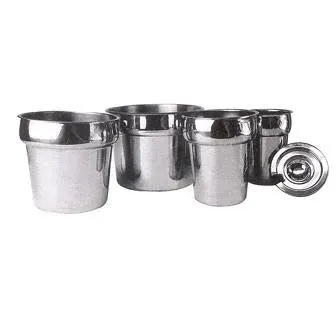 Winco - INS-7.0M - 7 qt Stainless Steel Inset