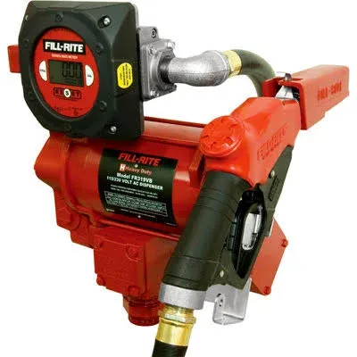 Fill-Rite FR319VBP 115V/230V 35 GPM Fuel Transfer Pump w/Digital Meter Package (Pulser Included)