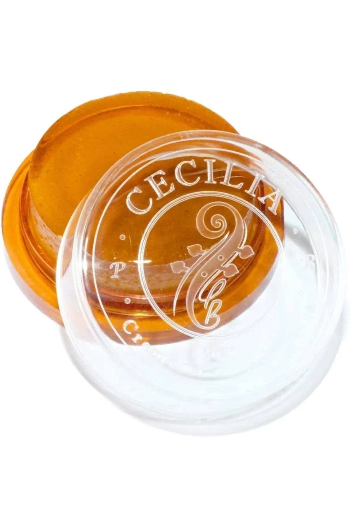 CECILIA ‘Signature Formula’ Rosin for Violin, Rosin Specially Formulated Violin Rosin for Violin Bows (New ‘Liquid Form Blending Method’) (MINI (Half Cake))