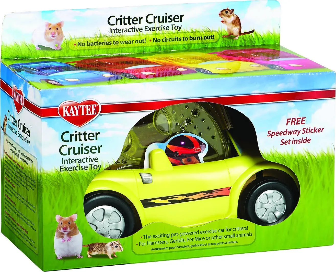 Kaytee Critter Cruiser For Hamsters And Gerbils - 6 &#034; x 12&#034; x 9&#034;