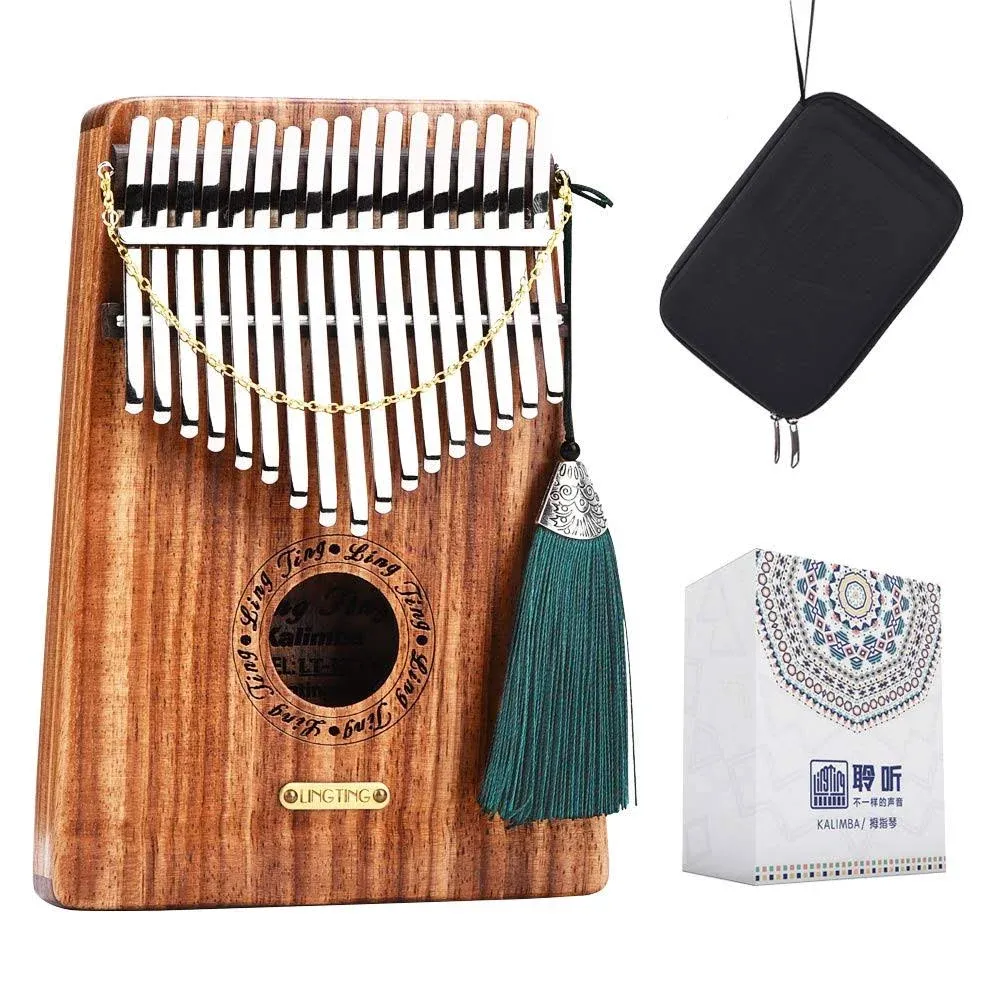 Lingting Electric Kalimba 17 Keys | C Major Style: Without Eq