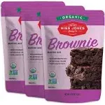 Miss Jones Baking Organic Fudge Brownie Mix, Non-GMO, Vegan-Friendly Rich Cocoa Pack of 3