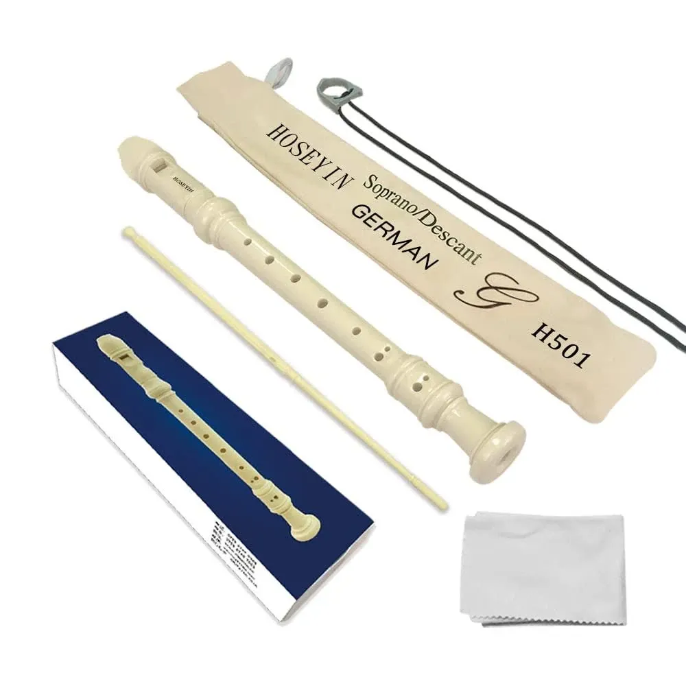 Soprano Recorder Baroque style German style C Key 8 Holes Soprano Recorder fo...