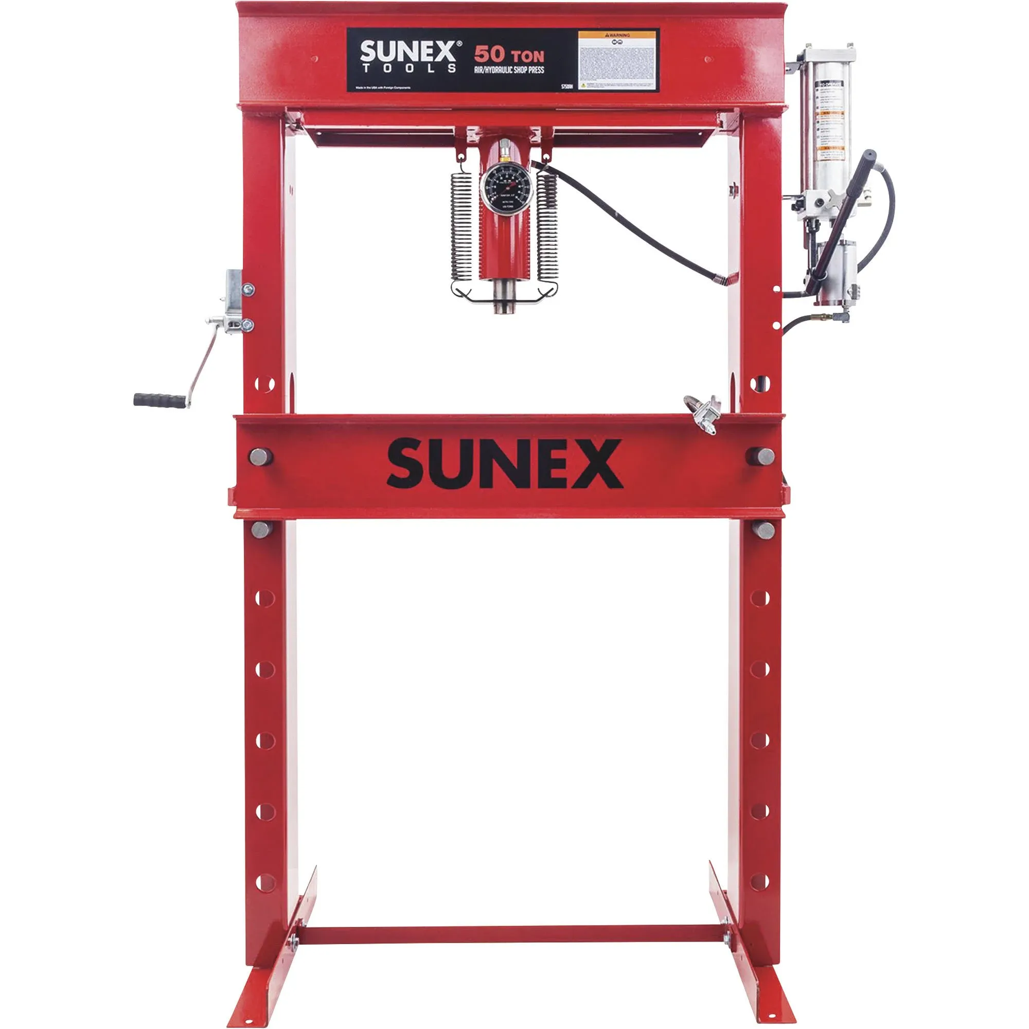 Sunex Tools 5750AH 50 Ton Air/Hydraulic Shop Press