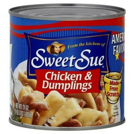 Sweet Sue Chicken & Dumplings 20oz 6 Pack