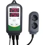 Inkbird ITC-308S Aquarium Heating and Cooling Dual Stage Temperature Controll...