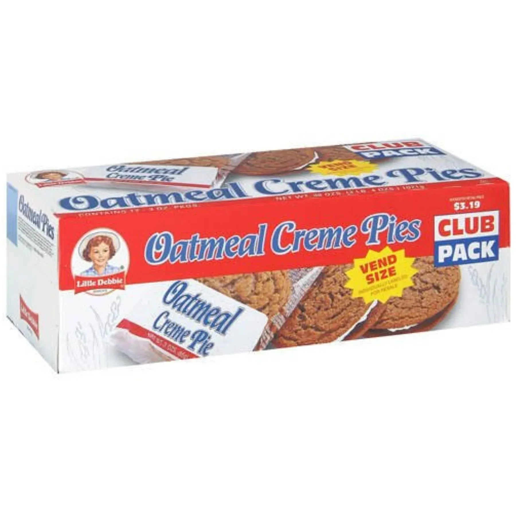 Little Debbie Oatmeal Creme Pies - 3 oz. - 12 ct.