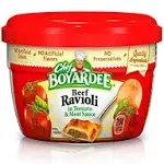 Chef Boyardee Beef in Tomato & Meat Sauce Ravioli, 7.5 oz Bowl Pack of 12