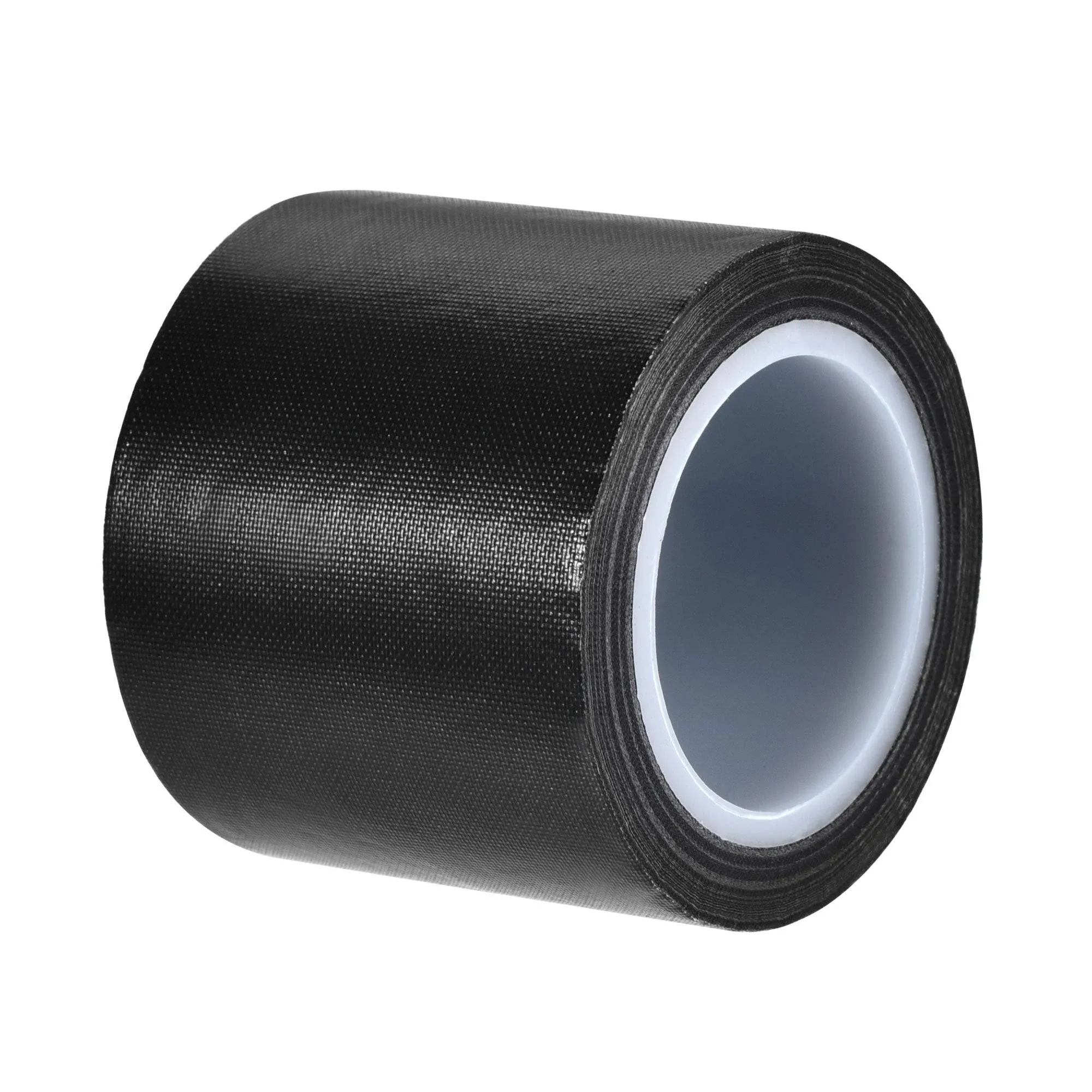 sourcing map Heat Resistant Tape High Temperature Heat Transfer Tape PTFE Film Adhesive Tape 50mm Width 10m 33ft Length Black