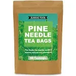 Pine Needle Tea Bags, 40 Teabags, Pine Needles Herbal Tea