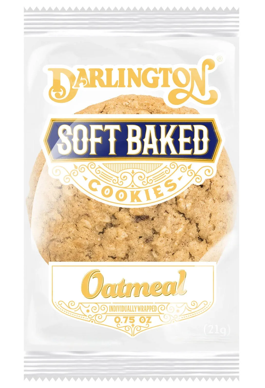 Darlington Farms Cookie Oatmeal Individually Wrapped 216-Count .75-Ounce Packages (Pack of 216)