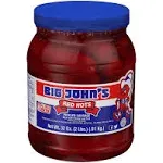 Big John's Red Hots Pickled Sausage - 32 oz