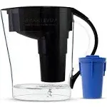 SANTEVIA MINA Alkaline Pitcher Black