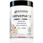 Generate EAA and BCAA Powder: Best Post Workout Recovery Drink and Branched Chain Amino Acids Supplement with Essential Amino Acids, 5g BCAAs, 2g EAAs | BlackBerry Lemonade, 30 Servings