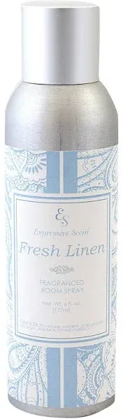 Expressive Scent Fragrance Room Spray  6 oz  Fresh Linen