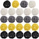 STMK 24 Pcs 2 inch Rattan Balls Decorations, Wicker Balls Decorative for Home ...