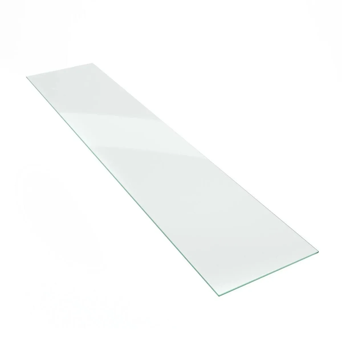 Econoco SHGL1048 10"x48" Tempered Glass Shelves