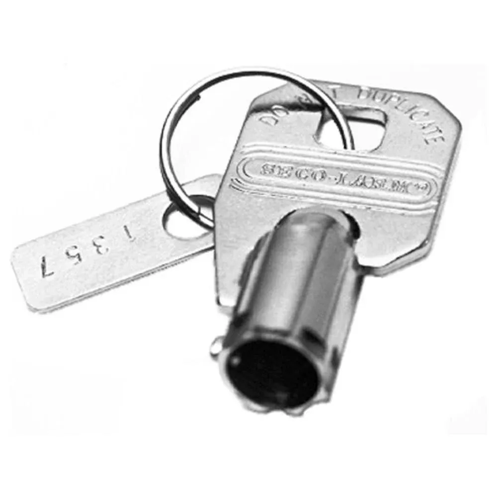 Seco-Larm SS-090KN-1 Enforcer Extra Key, for Tubular Key Lock Series SS-090 and SS-095 Switches