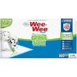 Four Paws Wee-Wee Grass Scented Puppy Pads 100 Count