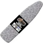 The Original Gorilla Grip Ironing Board Cover, Silicone Coating, Full Size Scorch Resistant Padding, Elastic Edge, Heavy Duty Iron Pad Covers