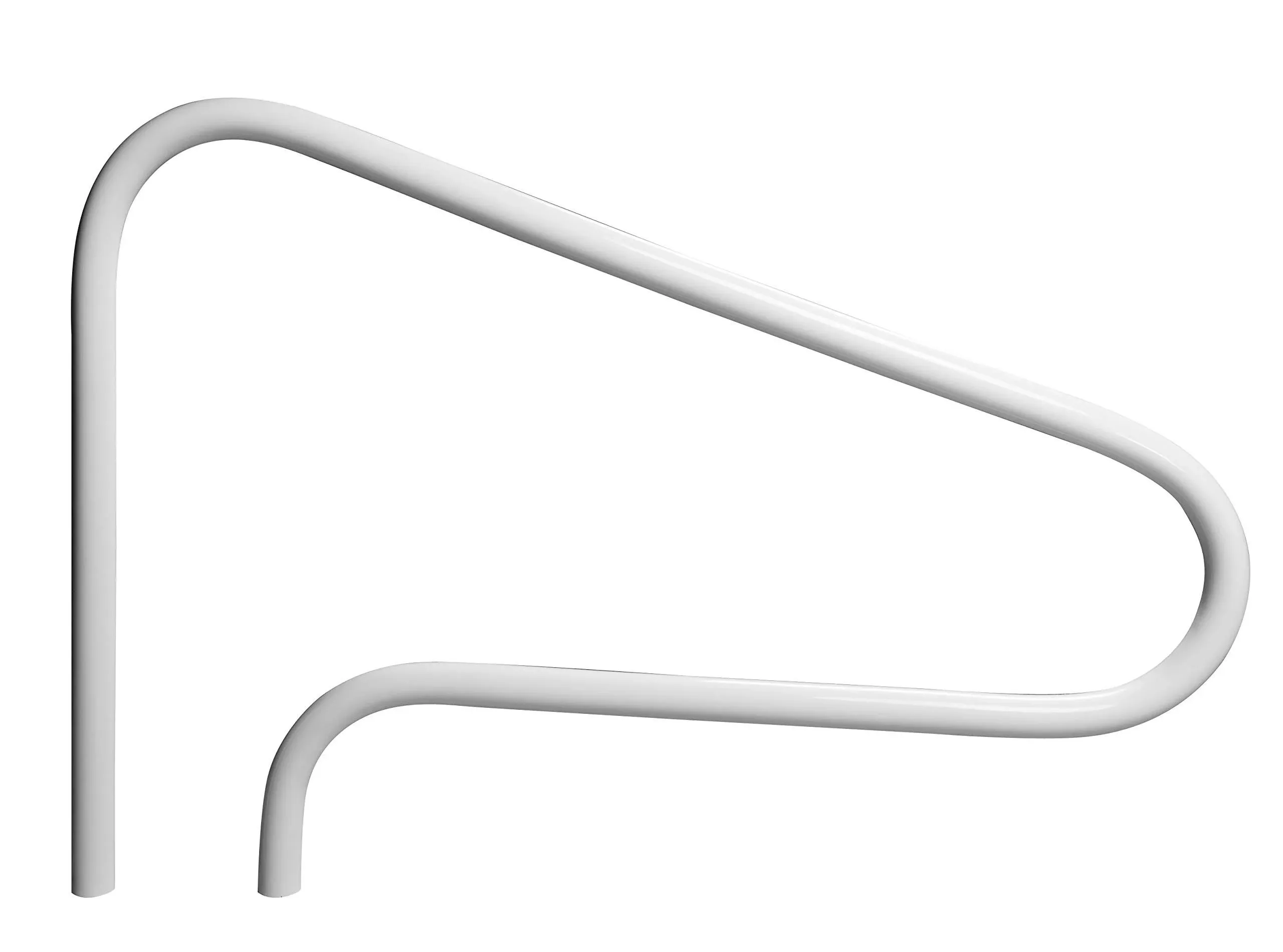 SAFtron Figure 4 Return-to-Deck 3 Bend Pool Handrail