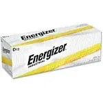 Energizer D Alkaline Industrial Batteries1.5v, Box of 12