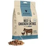 Vital Essentials Beef & Chicken Entree Mini Nibs Freeze-Dried Raw Cat Food 8 oz