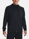 Under Armour Men's Armour Fleece Full-Zip Hoodie Black M