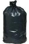 AEP 0232359 X Heavy Duty Can Liner, 45 Gallon, 1.25 ml, Black (Pack of 100)