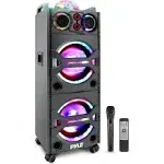 Pyle Portable Bluetooth PA Speaker System-2000W Active powered Bluetooth Speaker