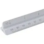 Engineering Triangular Scale Slim Ruler 12 Inch