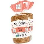 Angelic Bakehouse Sprouted Whole Grain Rye Bread 2-Pack (20.5-oz.) - Non-GMO, Vegan and Kosher (2 Loaves), Tan