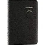 AT-A-GLANCE Auto Mileage Log Record Book, 3.75 x 6.12 Inches, Black (AAG80135...