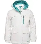 ARCTIX GIRLS JACKALOPE INSULATED WINTER JACKET THERMALOCK sz M White 84925