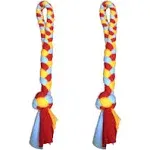  Dog Fleece Rope Teaser Toy as Replacement to Chase and Tug 2 pcs