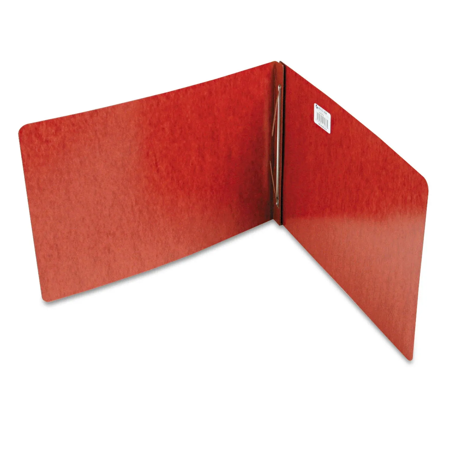 ACCO Pressboard Report Cover with Tyvek Reinforced Hinge, Two-Piece Prong Fastener, 3" Capacity, 11 x 17,  Red/Red