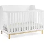 GAP babyGap Oxford 6-in-1 Crib - Greenguard Gold Certified Bianca White/Natural